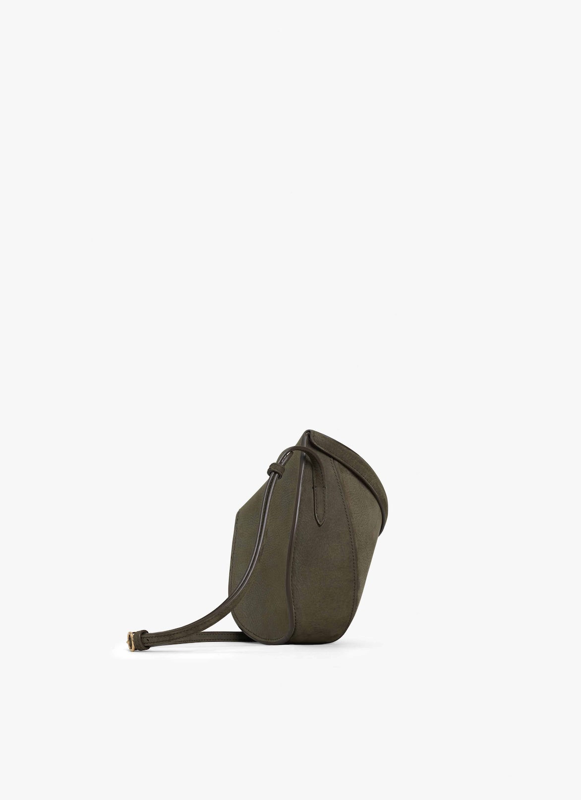 HIP BAG IN NUBUCK ALAÏA KHAKI HIP BAG IN NUBUCK
